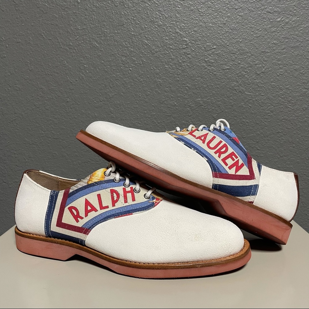 Polo Ralph Lauren Rhett Saddle Oxfords NEW